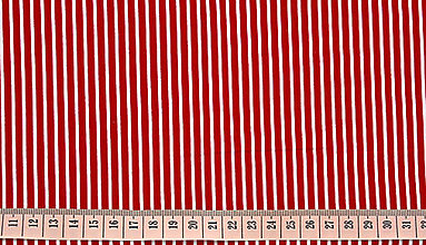 Textil - Červené pruhy 85x100 cm - 15797846_