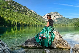 Sukne - spoločenská sukňa - 15795949_