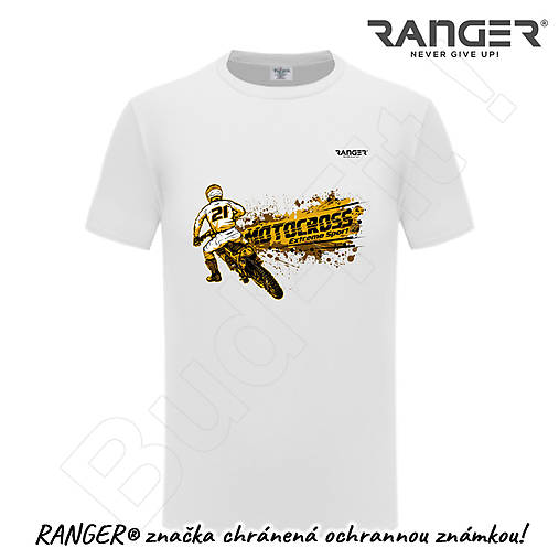 Topy, tričká, tielka - Tričko RANGER® - MOTOCROSS - a - 15796577_