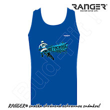 Topy, tričká, tielka - Tielko RANGER® - MOTOCROSS - a (Modrá) - 15796155_