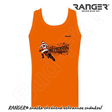 Topy, tričká, tielka - Tielko RANGER® - MOTOCROSS - a (Oranžová) - 15796159_