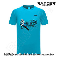 Topy, tričká, tielka - Tričko RANGER® - MOTOCROSS - a (Modrá) - 15796579_