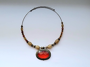 Náhrdelníky - Vintage náhrdelník - 15800734_