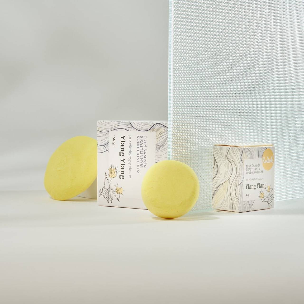 Tuhý Šampón s Kondicionérom Kvitok – Ylang Ylang 50 g
