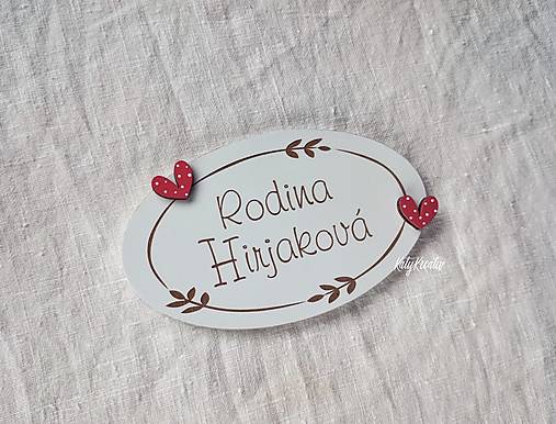 Tabuľky - T A B U Ľ K A  na želanie (10cm) - 15802149_