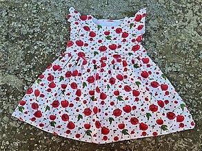 Detské oblečenie - Letné šaty Čererešničky - 15801874_