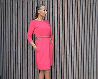 Šaty - Šaty růžové sorbet...M/L... - 15801255_