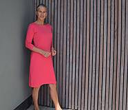 Šaty - Šaty růžové sorbet...M/L... - 15801258_