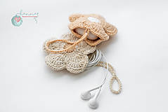 Na mobil - Púzdro kvietok na slúchadlá - 15802711_