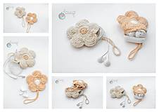 Na mobil - Púzdro kvietok na slúchadlá - 15802722_