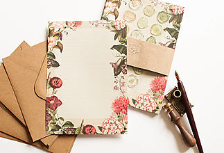 Papier - Listový papier "Botanical Beauty" - 15802459_
