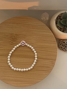 Iné šperky - • Smiley bracelet • - 15801465_