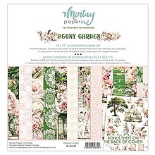 Papier - Mintay Scrapbook papier 12x12 Peony Garden - 15804165_
