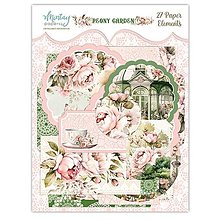 Papier - Mintay papierové elementy Peony Garden - 15804191_