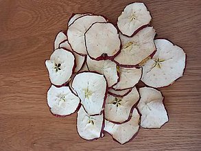 Suroviny - Sušené jabĺčka červené 20 plátkov - 15803835_