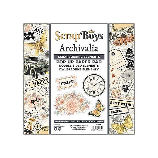  - Scrapboys Pop Up papier 6x6 Archivalia  - 15806551_