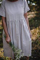 Šaty - Ľanové šaty Lucia - 15805853_