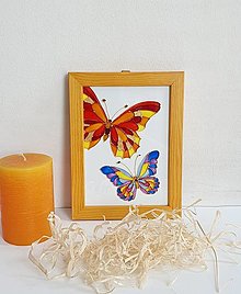 Dekorácie - Motýľ - obrázok - 15807690_
