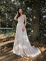 Šaty - svadobné šaty Freya 38-40 - 15808775_