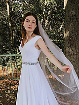 Šaty - svadobné šaty Luna 38-40 - 15808807_