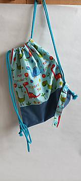 Detské tašky - Vrecúško na prezuvky - vak- ruksak- pre deti - 15809803_