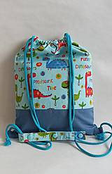 Detské tašky - Vrecúško na prezuvky - vak- ruksak- pre deti (Poistka) - 15809821_
