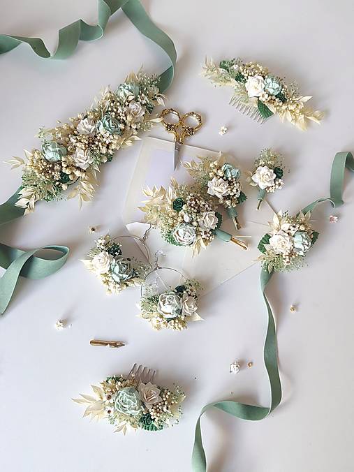 Kvetinový hrebienok "naša poézia" - dve veľkosti  (Malý hrebienok)