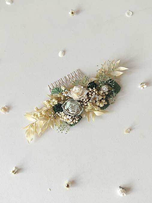 Kvetinový hrebienok "naša poézia" - dve veľkosti  (Veľký hrebienok)