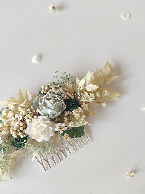 Kvetinový hrebienok "naša poézia" - dve veľkosti  (Veľký hrebienok)