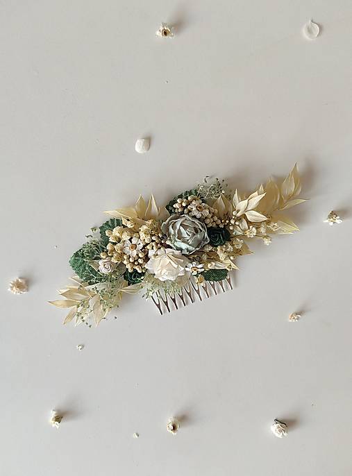 Kvetinový hrebienok "naša poézia" - dve veľkosti  (Veľký hrebienok)