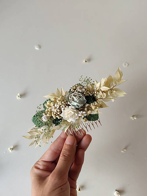 Kvetinový hrebienok "naša poézia" - dve veľkosti  (Veľký hrebienok)