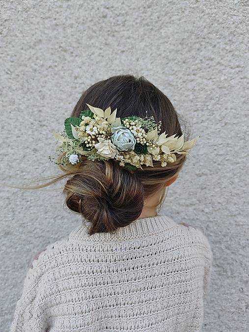 Kvetinový hrebienok "naša poézia" - dve veľkosti  (Veľký hrebienok)