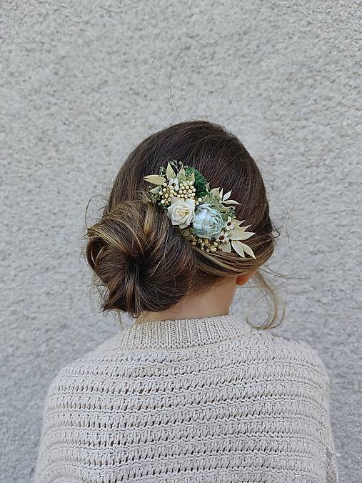 Kvetinový hrebienok "naša poézia" - dve veľkosti  (Malý hrebienok)