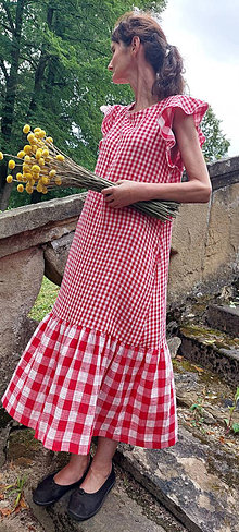 Šaty - Mušelínové šaty Charlotte - 15814311_