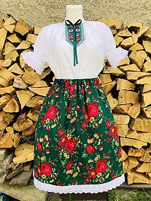 Šaty - Folklórny dámsky kroj Františka - 15814332_