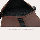 Pánske tašky - SLEVA - hnědá pánská taška 6 BEERS 2 - 15812821_