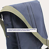 Pánske tašky - SLEVA - modrá pánská taška 6 BEERS - 15812856_