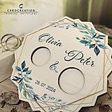 Prstene - Tanierik na prstienky - 19773W - 15813320_