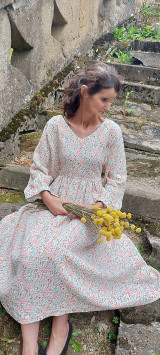 Šaty - Mušelínové šaty Lucille - 15816684_
