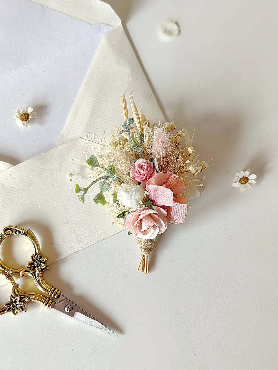 Svadobné pierka "sladkosť bozkov"  (Stredné pierko)