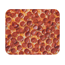 Príbory, varešky, pomôcky - Vtipná pizza podložka pod myš - 15814839_