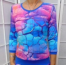 Topy, tričká, tielka - Tričko duhové XS - XXXL - 15816776_