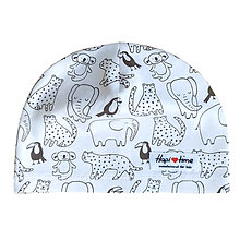Detské čiapky - Baby čiapka "Džungla" - 15817429_
