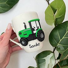 Nádoby - Zelený traktor - 15817267_