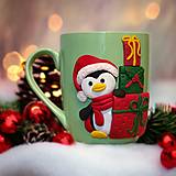 Nádoby - Vianočný tučniak - 15820377_