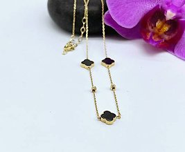 Náhrdelníky - Zlatý náhrdelník Tiwi - 15822150_