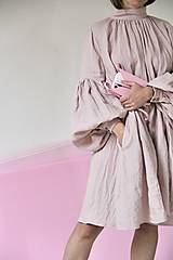 Šaty - WIFEY ľanové šaty ALL COLORS CUSTOMIZED TAILORING - 15827794_