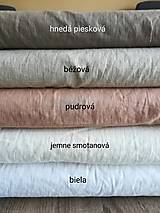 Úžitkový textil - Ľanová kuchynská utierka - 15827467_
