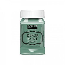 Farby-laky - Dekor paint farby - rôzne odtiene  (tyrkysovo zelená) - 15828621_