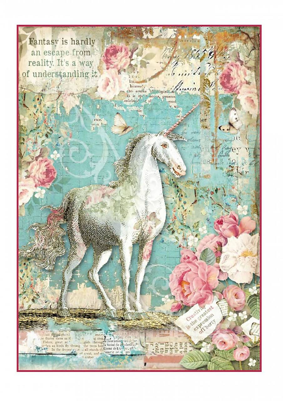 Papier na decoupage unicorn / MonamiHandmade SAShE.sk